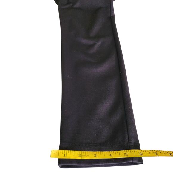 Garnet Hill Womens Stretch Comfort Pants Size 12 Black Skinny Ponte Knit Classic - Picture 11 of 11